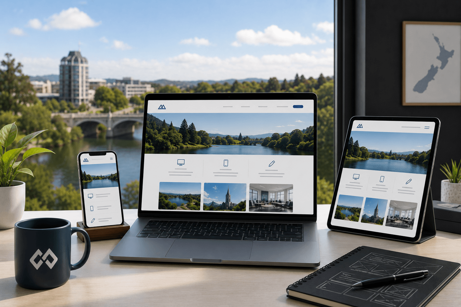 Website design for Hamilton