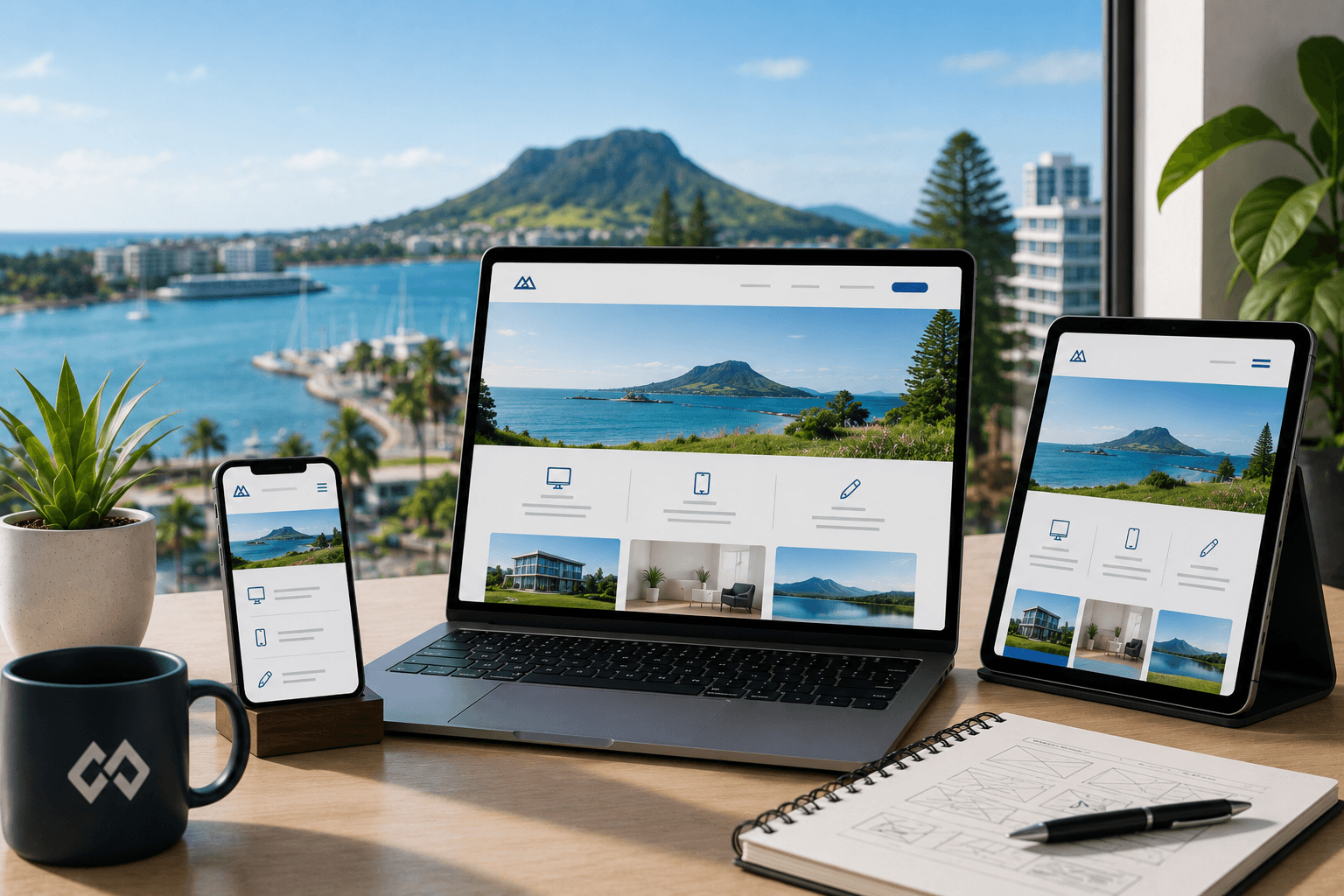 Website design for Tauranga